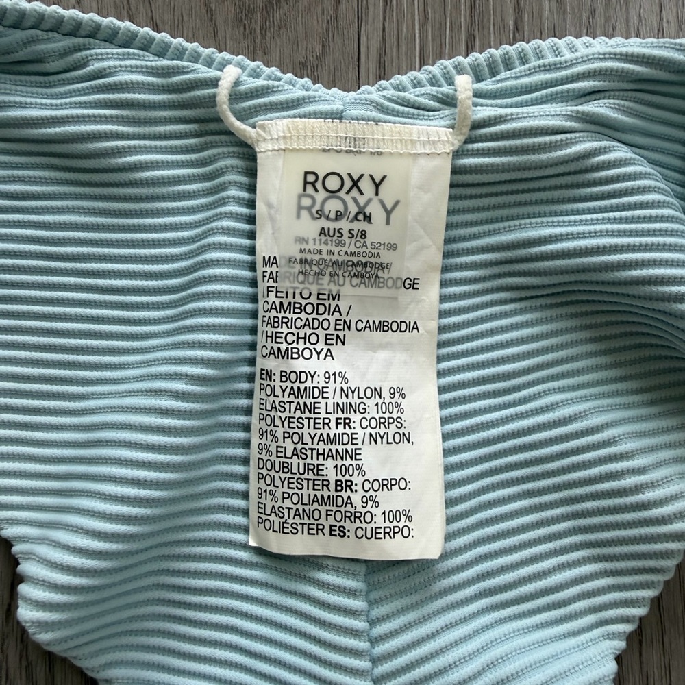 Roxy Cheeky Ribbed Bikini Bottom - Picture 4 of 4